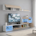 Ensemble de meubles gris 41 x 260 x 180 cm