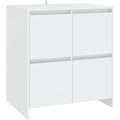 Moderne buffet haut gris clair 70 x 41 x 75 cm
