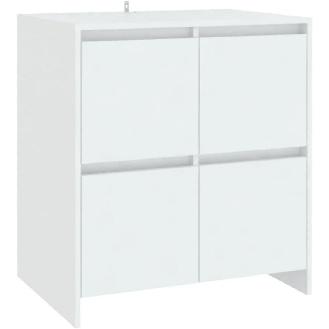 Moderne buffet haut gris clair 70 x 41 x 75 cm