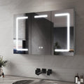 Gris meuble grand espace de rangement 3 portes