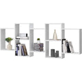 epure etagere murale gris clair 161 x 18 x 65 cm