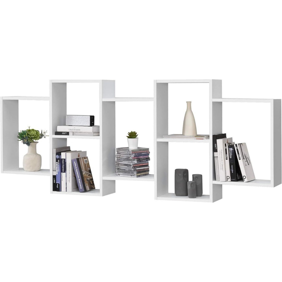 epure etagere murale gris clair 161 x 18 x 65 cm