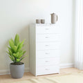 Buffet gris clair fonctionnel grand espace de rangement 6 tiroirs