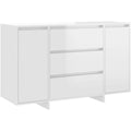 Contemporain buffet 120 x 75 cm gris clair