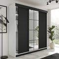 Armoire 250 x 205 x 59 cm gris de qualite