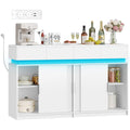Original buffet gris clair en MDF 40 x 140 x 85 cm