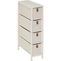 Commode robuste et stable gris clair moderne
